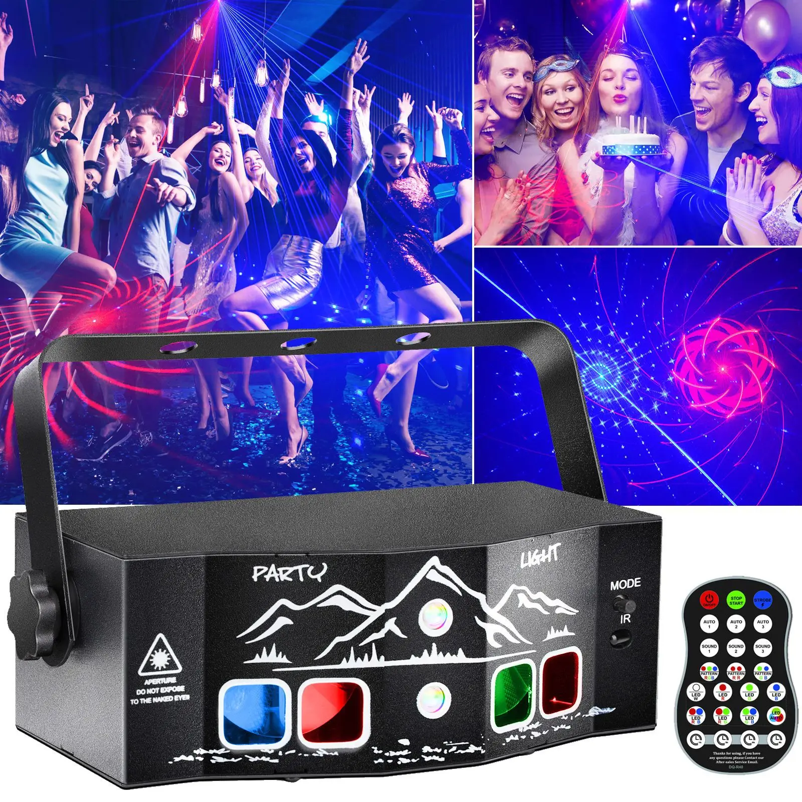 Laser laser light rotating colorful stage lights Christmas atmosphere projection led bar lights KTV beam of light
Laser laser light rotating colorful stage lights Christmas atmosphere projection led bar lights KTV beam of light