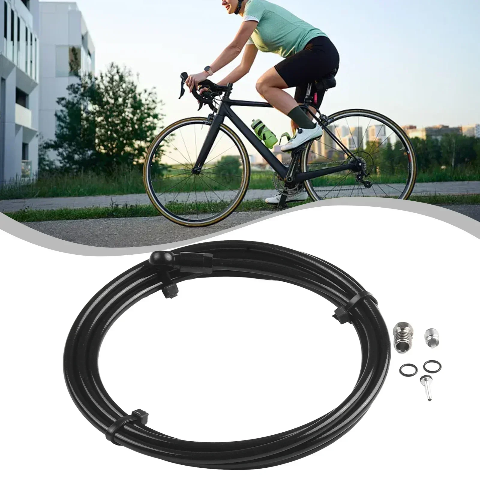 High Quality Material Practical BRAKE HOSE KIT Steel Rubber R1R Gold Green RX Black Silver Steel 2 Meters
High Quality Material Practical BRAKE HOSE KIT Steel Rubber R1R Gold Green RX Black Silver Steel 2 Meters
