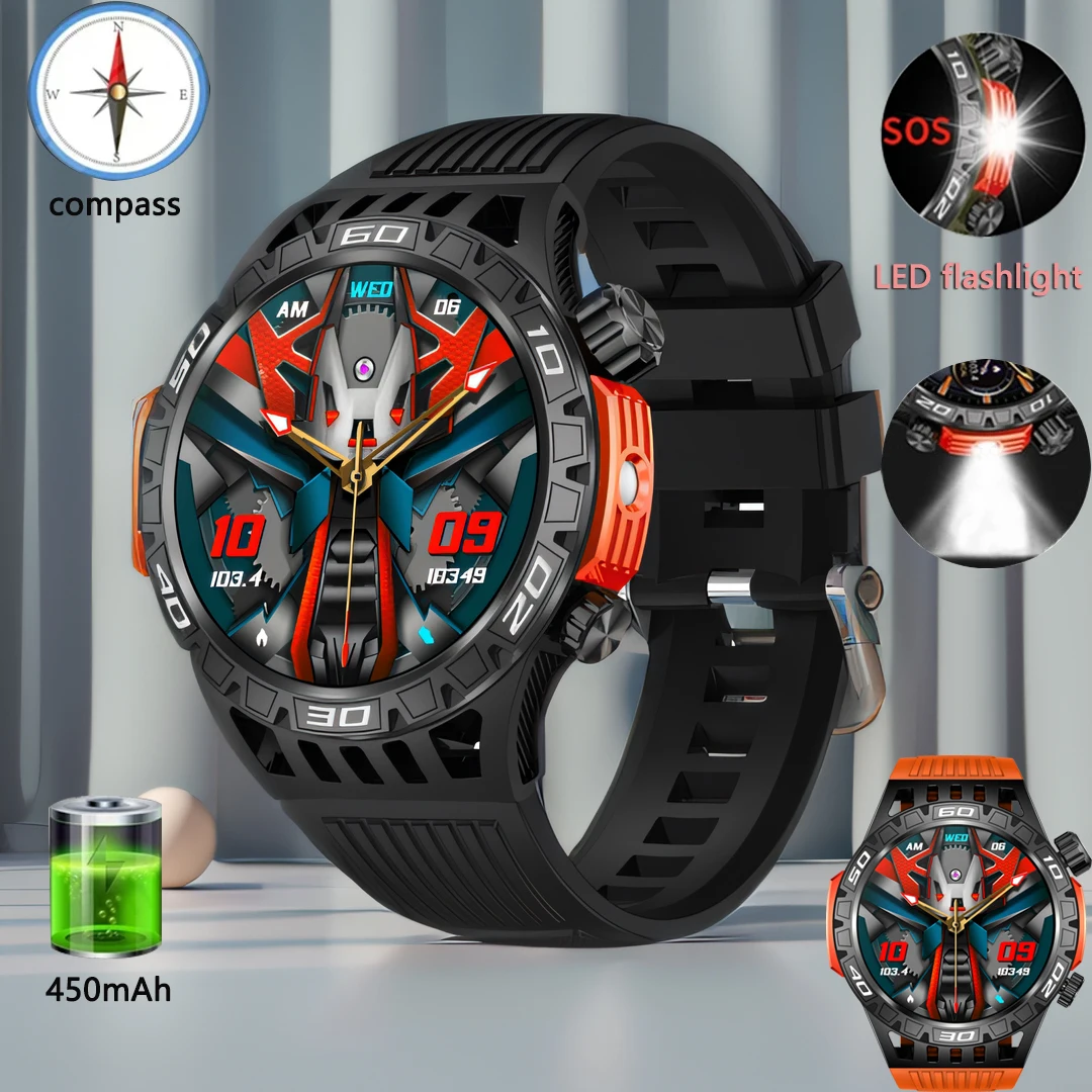 Smart Watch Monitor Sport Watch Smart 2024 Wearing LED flashlights Women Men Heart Rate Blood Oxygen Voice Assistant Smart Watch
Smart Watch Monitor Sport Watch Smart 2024 Wearing LED flashlights Women Men Heart Rate Blood Oxygen Voice Assistant Smart Watch