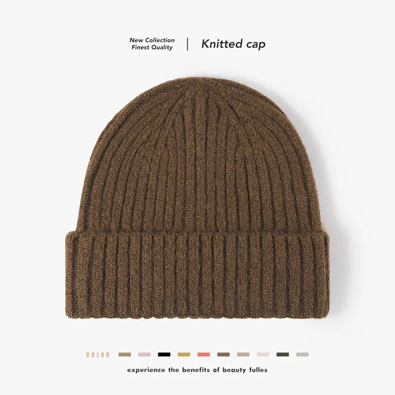 Winter New Wool Caps Warm Thick Cold Hat women's Outdoor Cap Ear Protect Wool Hat Dome Brimless Knit Hat Caps Men 4m683
Winter New Wool Caps Warm Thick Cold Hat women's Outdoor Cap Ear Protect Wool Hat Dome Brimless Knit Hat Caps Men 4m683