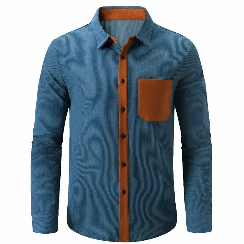 Billy Social Contrast Color Real Pocket Shirts for Men Spring and Autumn 2025 Business Casual Daily Compression Designer Clothes
Billy Social Contrast Color Real Pocket Shirts for Men Spring and Autumn 2025 Business Casual Daily Compression Designer Clothes