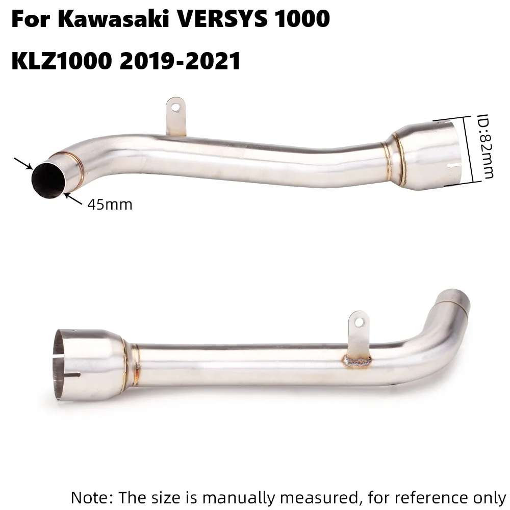 Mid Link Pipe Motorcycle Exhaust Escape For Kawasaki VERSYS 1000 KLZ1000 2019 2020 2021
Mid Link Pipe Motorcycle Exhaust Escape For Kawasaki VERSYS 1000 KLZ1000 2019 2020 2021