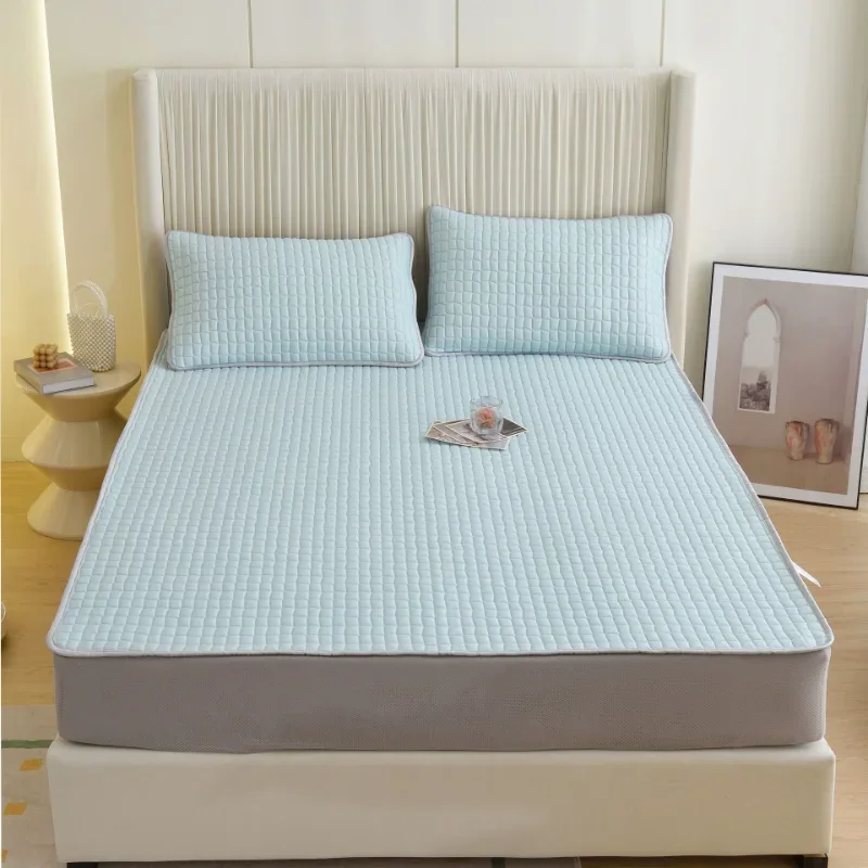Three Piece Latex Mat Set Summer Cool Feeling Fitted Sheet Summer Washable Single Person Air Conditioning Mat Pad
Three Piece Latex Mat Set Summer Cool Feeling Fitted Sheet Summer Washable Single Person Air Conditioning Mat Pad