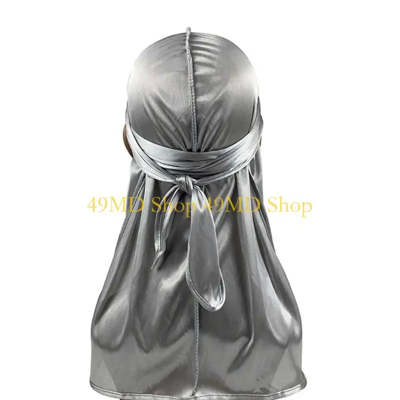 49MD Men's Silky Head Wrap Durag Hat for Dreadlocks Braid Easy Hairstyle Management
49MD Men's Silky Head Wrap Durag Hat for Dreadlocks Braid Easy Hairstyle Management