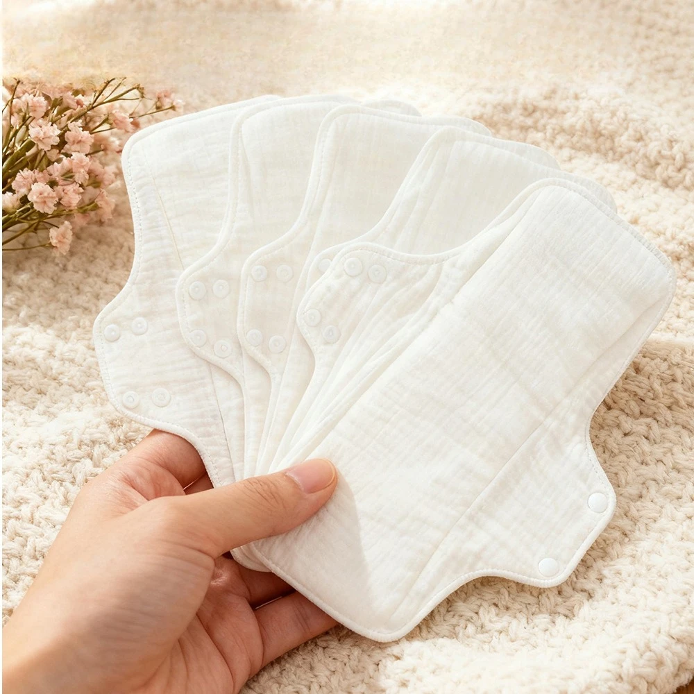 Pure Cotton Sanitary Napkins Washable Pads Elderly People Urinary Leakage Adult Postpartum Baby Diapers Absorbent Underwear Pad
Pure Cotton Sanitary Napkins Washable Pads Elderly People Urinary Leakage Adult Postpartum Baby Diapers Absorbent Underwear Pad