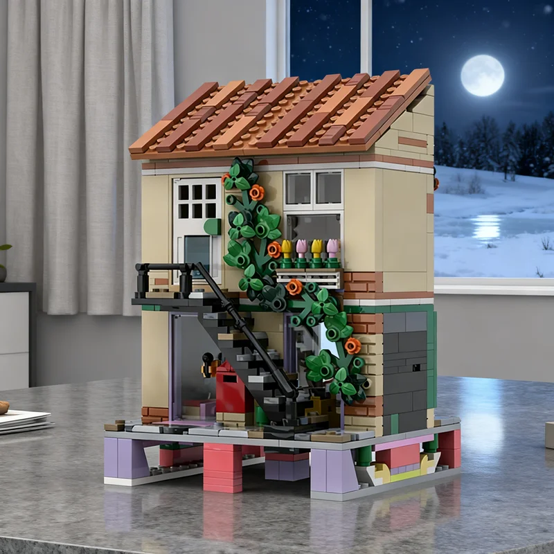 640pcs MOC Music Store Riviera Extension Modular Streetscape Model Building Blocks Construction Toys Christmas Gifts Brick Toy
640pcs MOC Music Store Riviera Extension Modular Streetscape Model Building Blocks Construction Toys Christmas Gifts Brick Toy
