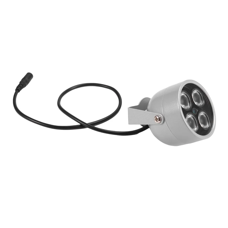 Exquisite Workmanshipp-4 Array Leds Infrared Waterproof Night Vision IR Illuminator Light Fill Light DC 12V For Security Camera
Exquisite Workmanshipp-4 Array Leds Infrared Waterproof Night Vision IR Illuminator Light Fill Light DC 12V For Security Camera