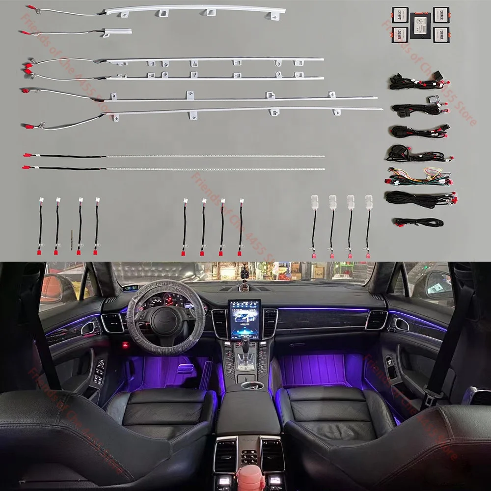 For Porsche Panamera 2010-2016 Button APP Control New Ambient Light LED Dashboard Atmosphere Lamp Illuminated Strip
For Porsche Panamera 2010-2016 Button APP Control New Ambient Light LED Dashboard Atmosphere Lamp Illuminated Strip