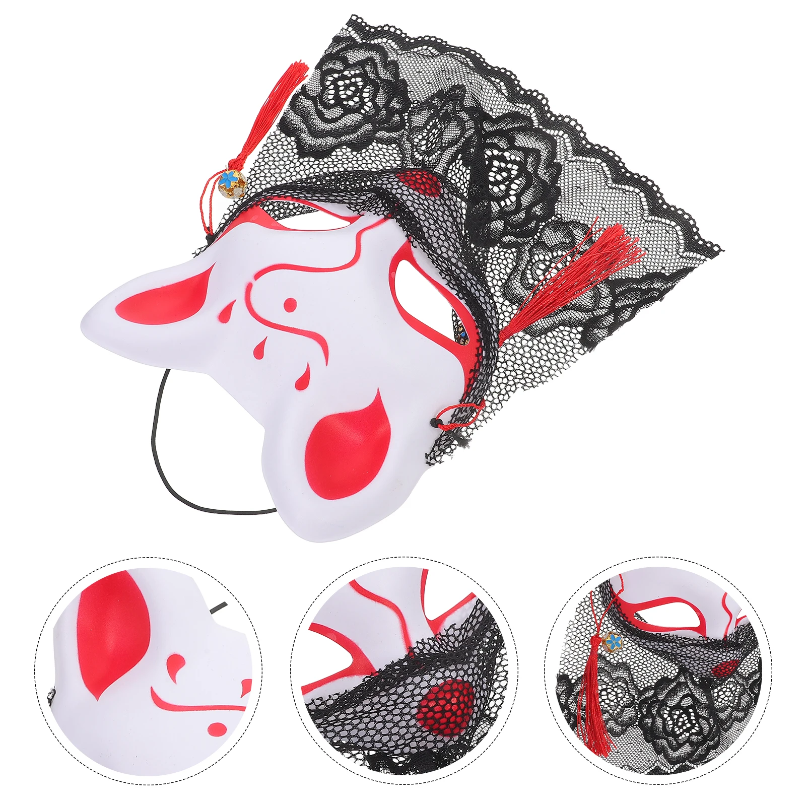Half Face Fox Mask Halloween Costume Masks Cosplay Accessory Shine Party Polyester Masquerade Miss
Half Face Fox Mask Halloween Costume Masks Cosplay Accessory Shine Party Polyester Masquerade Miss