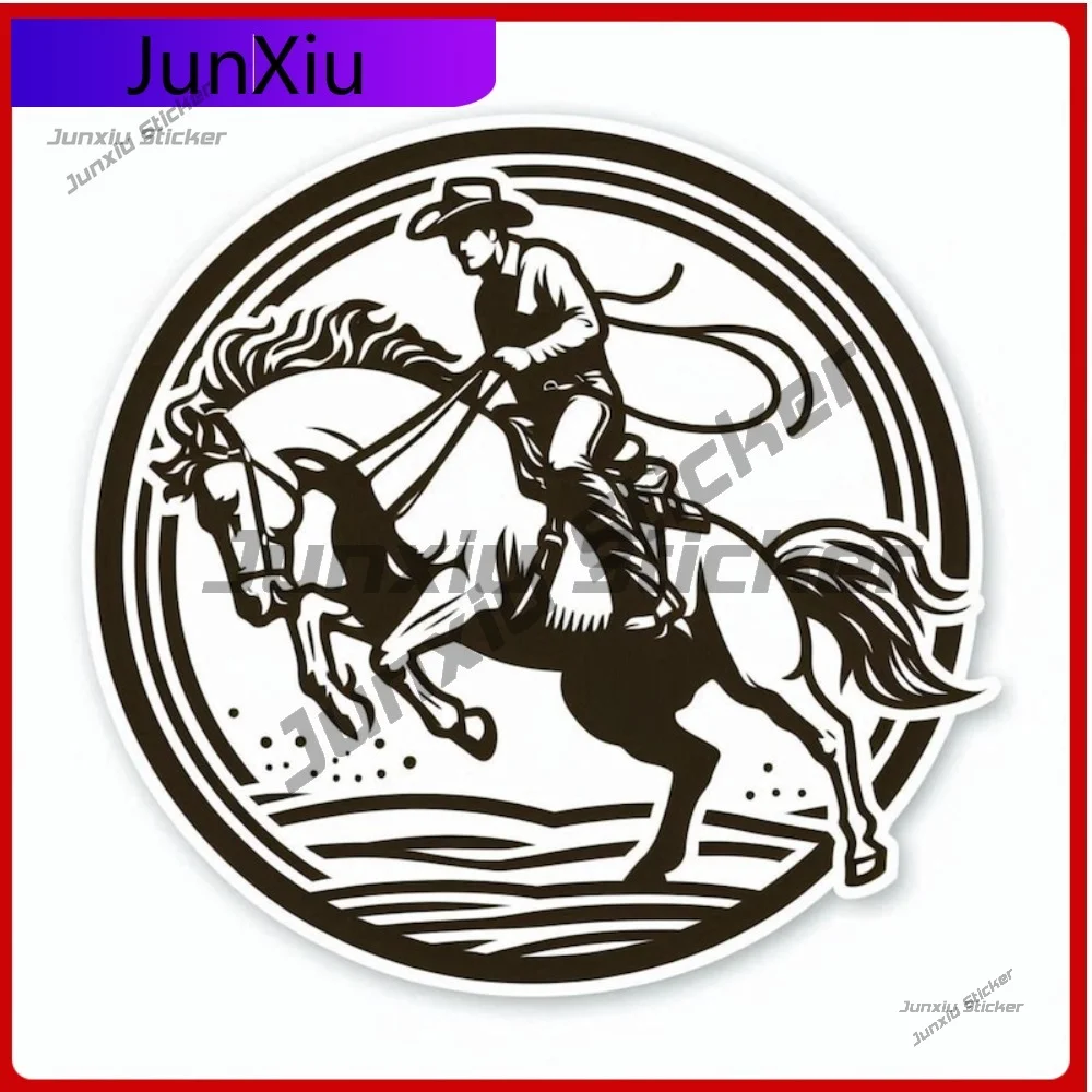 Funny Bronco Riding Window Sticker Cowboy Waterproof Vinyl Decal Protective Resistant Durable Exterior Stylish Scratch
Funny Bronco Riding Window Sticker Cowboy Waterproof Vinyl Decal Protective Resistant Durable Exterior Stylish Scratch