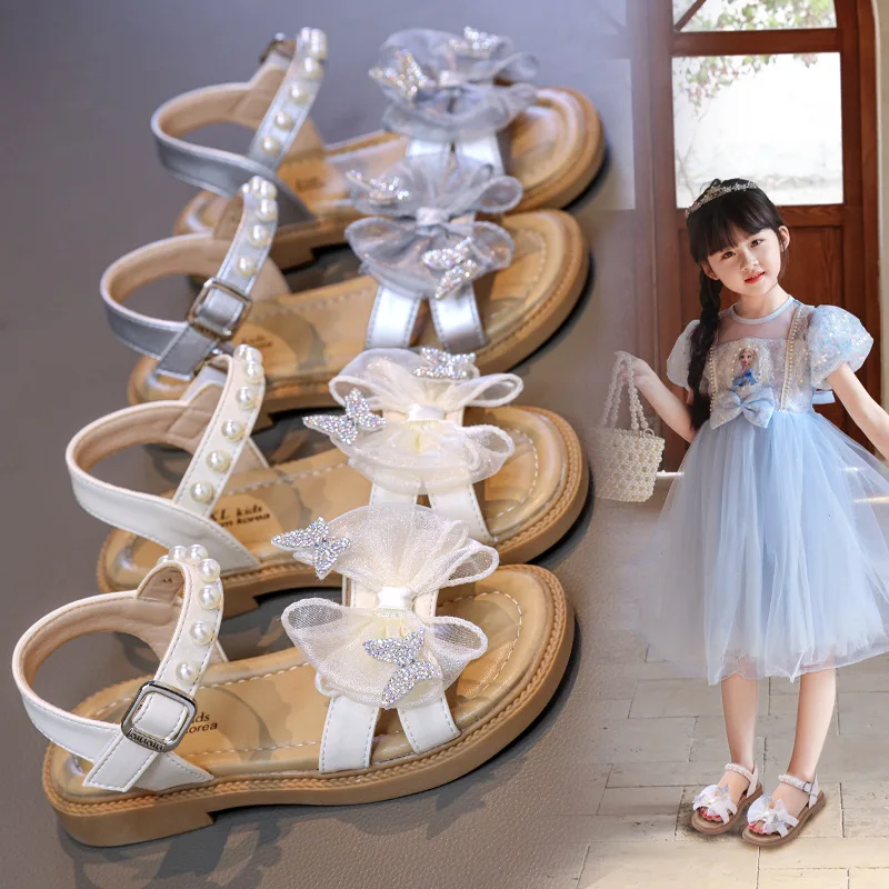 2025 Summer New Children's Sandals Fashion Butterfly Bow Girl Princess Sandals Soft Bottom Baby Kid's Casual Beach Shoes
2025 Summer New Children's Sandals Fashion Butterfly Bow Girl Princess Sandals Soft Bottom Baby Kid's Casual Beach Shoes