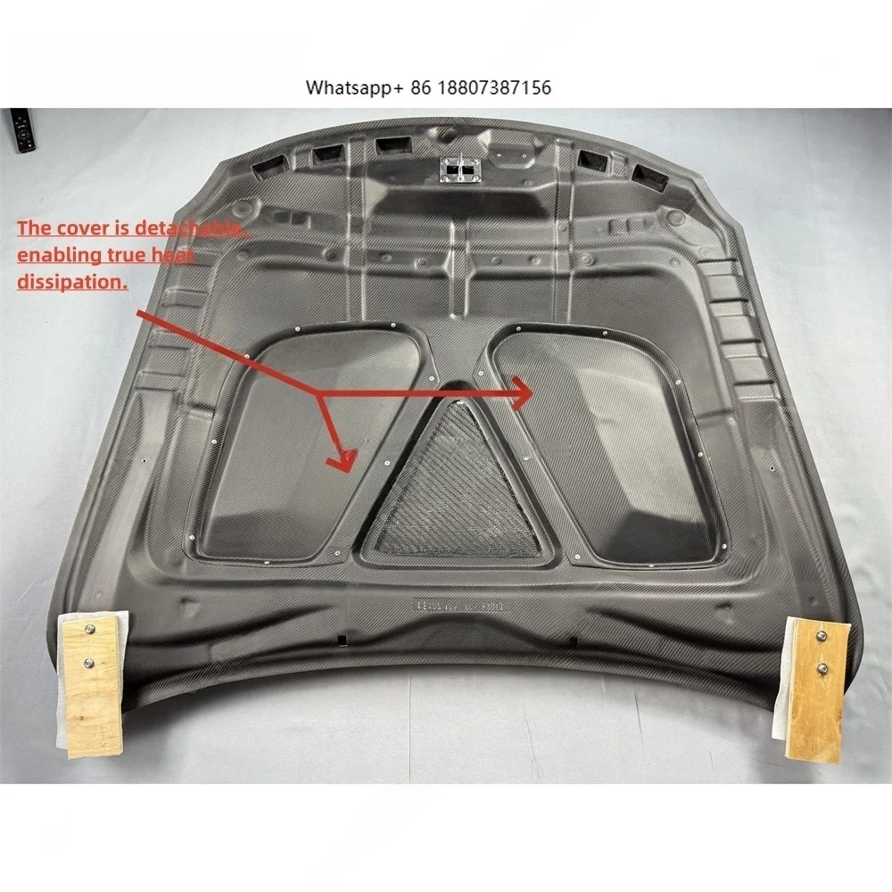 High Quality All Carbon Fiber Engine Hood with Ventilation Openings, for 2006 and 2012 ISF Modifications and Upgrades
High Quality All Carbon Fiber Engine Hood with Ventilation Openings, for 2006 and 2012 ISF Modifications and Upgrades