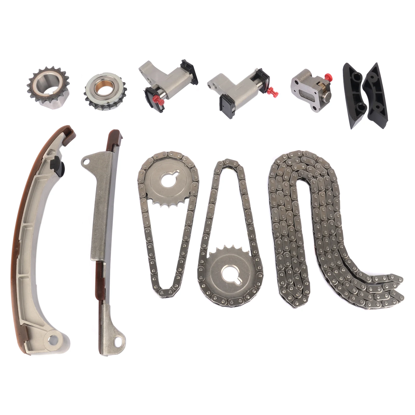 Комплект цепи ГРМ AP01 для Toyota 4Runner FJ Cruiser Tacoma Tundra 4.0L DOHC 1GRFE 13506-AD010 13540-AD011
Комплект цепи ГРМ AP01 для Toyota 4Runner FJ Cruiser Tacoma Tundra 4.0L DOHC 1GRFE 13506-AD010 13540-AD011