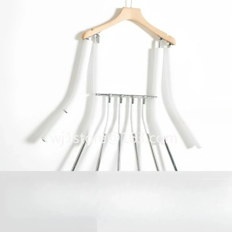 Dress shooting modeling hangers, multi-pole skirt fold positioning, clothing shooting props
Dress shooting modeling hangers, multi-pole skirt fold positioning, clothing shooting props