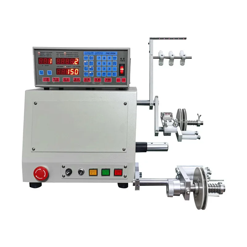 Automatic Coil Wire Winding Machine Transformer & Motor Speaker Voice Copper Wire Winder Cable Manufacturing Equipment
Automatic Coil Wire Winding Machine Transformer & Motor Speaker Voice Copper Wire Winder Cable Manufacturing Equipment
