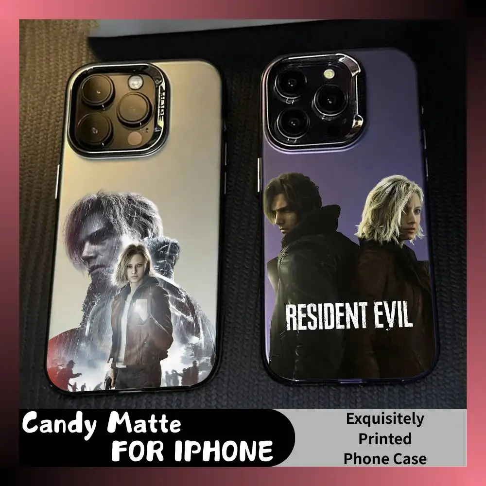 RER-9 GAME R-Resident E-Evil Phone Case For iPhone 16 17 15 14 12 13 Pro Max Black Candy Matte Shockproof Cover
RER-9 GAME R-Resident E-Evil Phone Case For iPhone 16 17 15 14 12 13 Pro Max Black Candy Matte Shockproof Cover