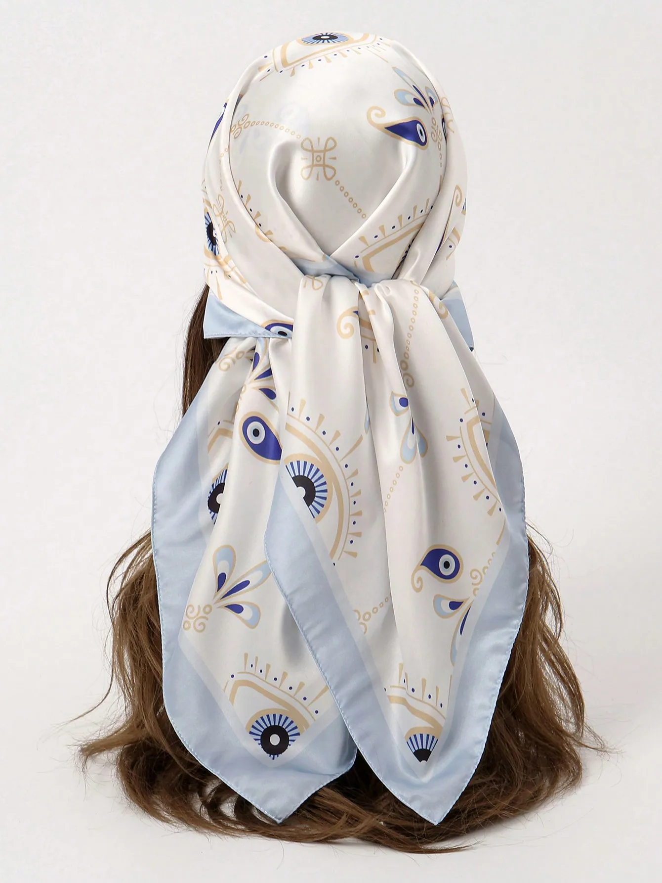 1pc Simple Print 90cm Square Scarf, New Spring Bandana Style Headwrap, Versatile Waistband, Accessory Sash For Women
1pc Simple Print 90cm Square Scarf, New Spring Bandana Style Headwrap, Versatile Waistband, Accessory Sash For Women