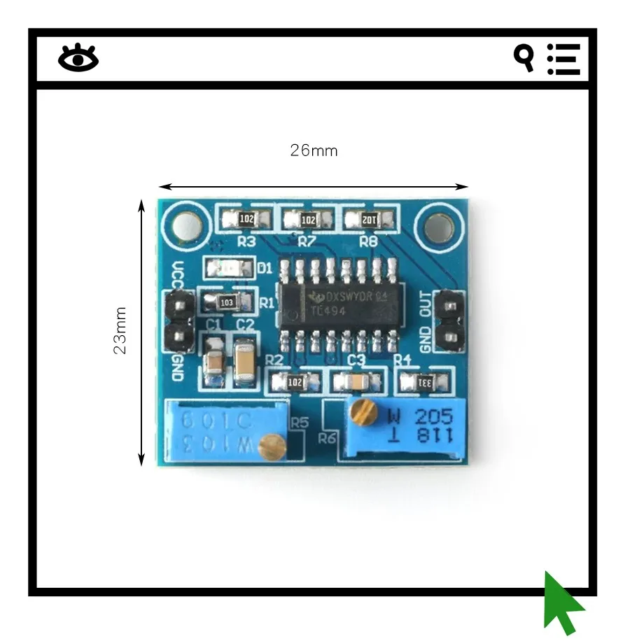 2PCS PWM Controller TL494 PWM Controller Frequency Duty Cycle Adjustable
2PCS PWM Controller TL494 PWM Controller Frequency Duty Cycle Adjustable