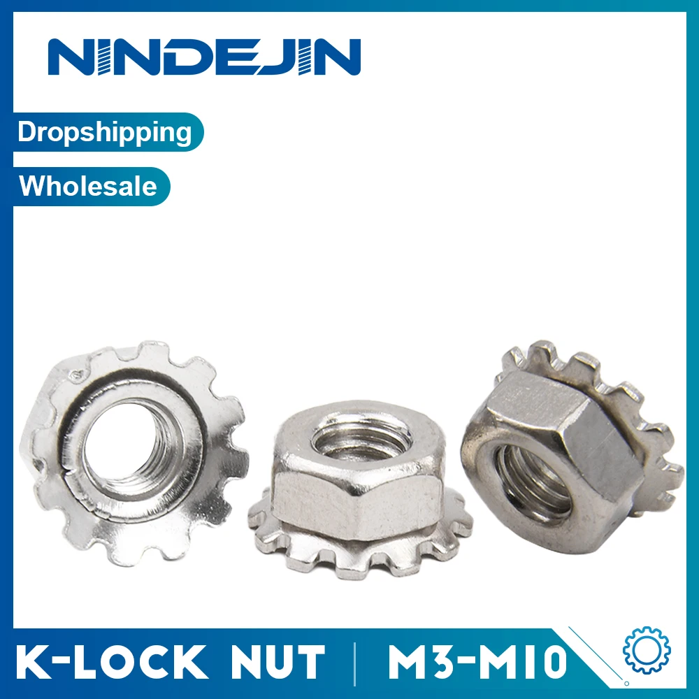 NINDEJIN 5-50pcs K Nuts with External Tooth Washer M3 M4 M5 M6 M8 M10 Zinc Nickel Plated Stainless Steel Kep Nuts K-Lock Nuts
NINDEJIN 5-50pcs K Nuts with External Tooth Washer M3 M4 M5 M6 M8 M10 Zinc Nickel Plated Stainless Steel Kep Nuts K-Lock Nuts