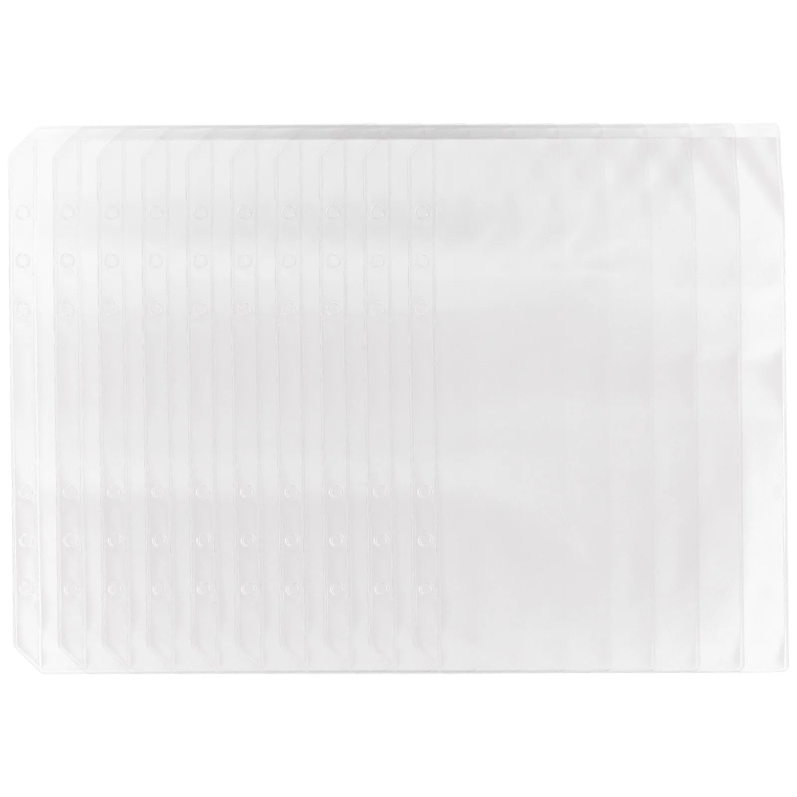 10Pcs A4 Transparent 6-Hole Loose Leaf File Bags for School Office Organization Document Protection Index Divider Storage
10Pcs A4 Transparent 6-Hole Loose Leaf File Bags for School Office Organization Document Protection Index Divider Storage