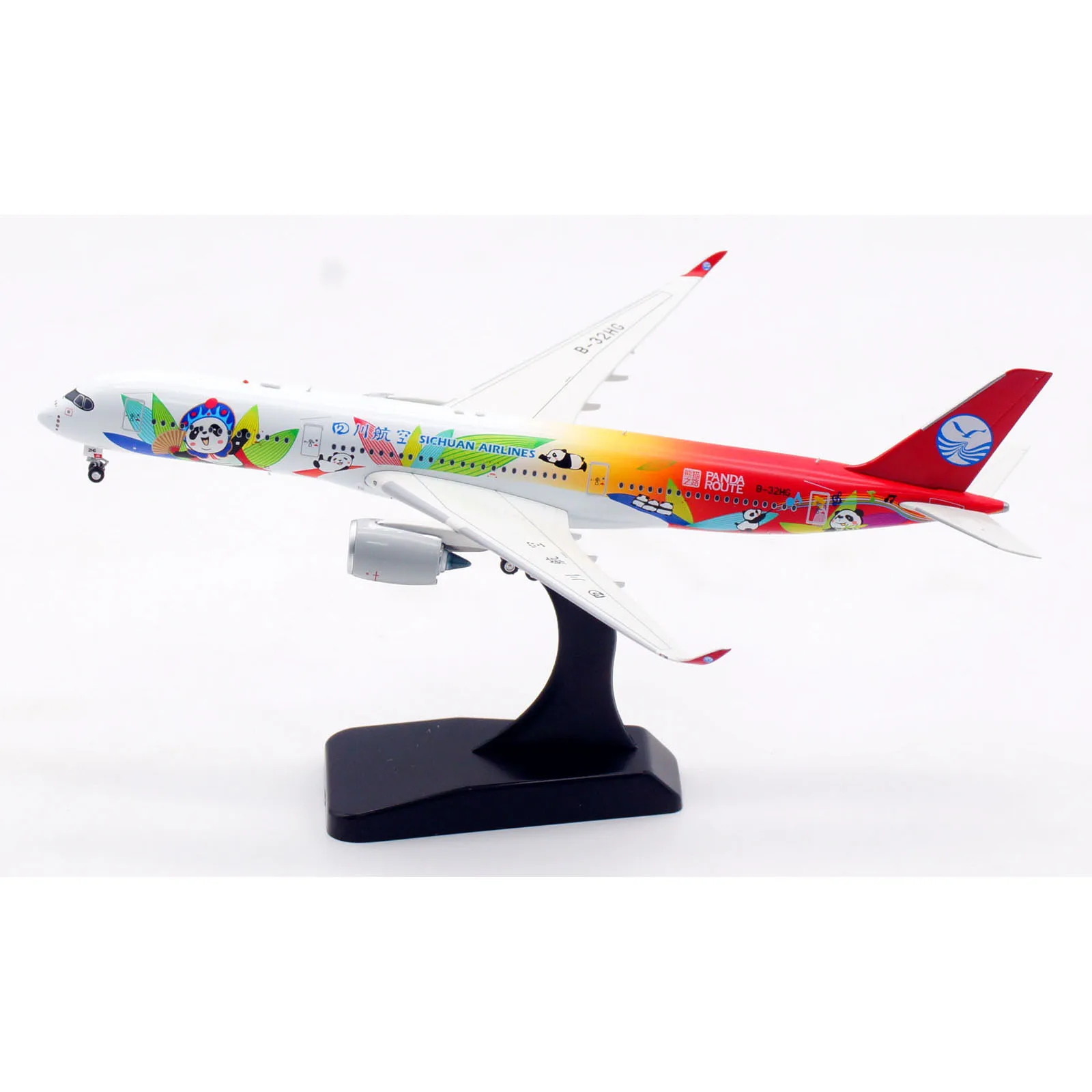 AV4208 Alloy Collectible Plane Gift Aviation 1:400 Sichuan Airlines Airbus A350-900 Diecast Aircraft Jet Model B-32HG +Tractor 
AV4208 Alloy Collectible Plane Gift Aviation 1:400 Sichuan Airlines Airbus A350-900 Diecast Aircraft Jet Model B-32HG +Tractor