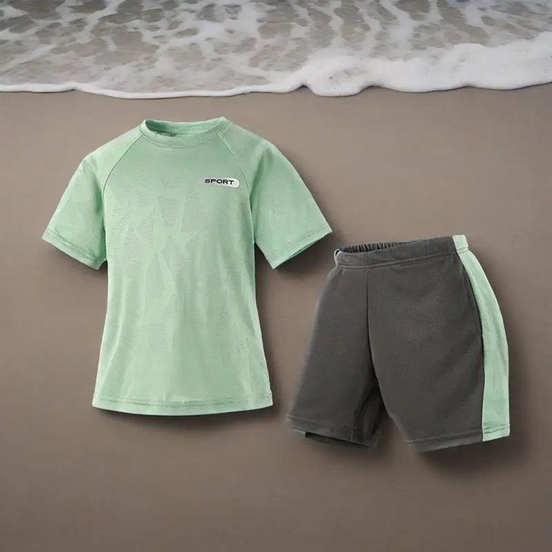 2-piece Child Quick-dry Breathable Sports Sets 4-12 Years Children Boys Girls Running Training Suit Kids Team Sportswear
2-piece Child Quick-dry Breathable Sports Sets 4-12 Years Children Boys Girls Running Training Suit Kids Team Sportswear
