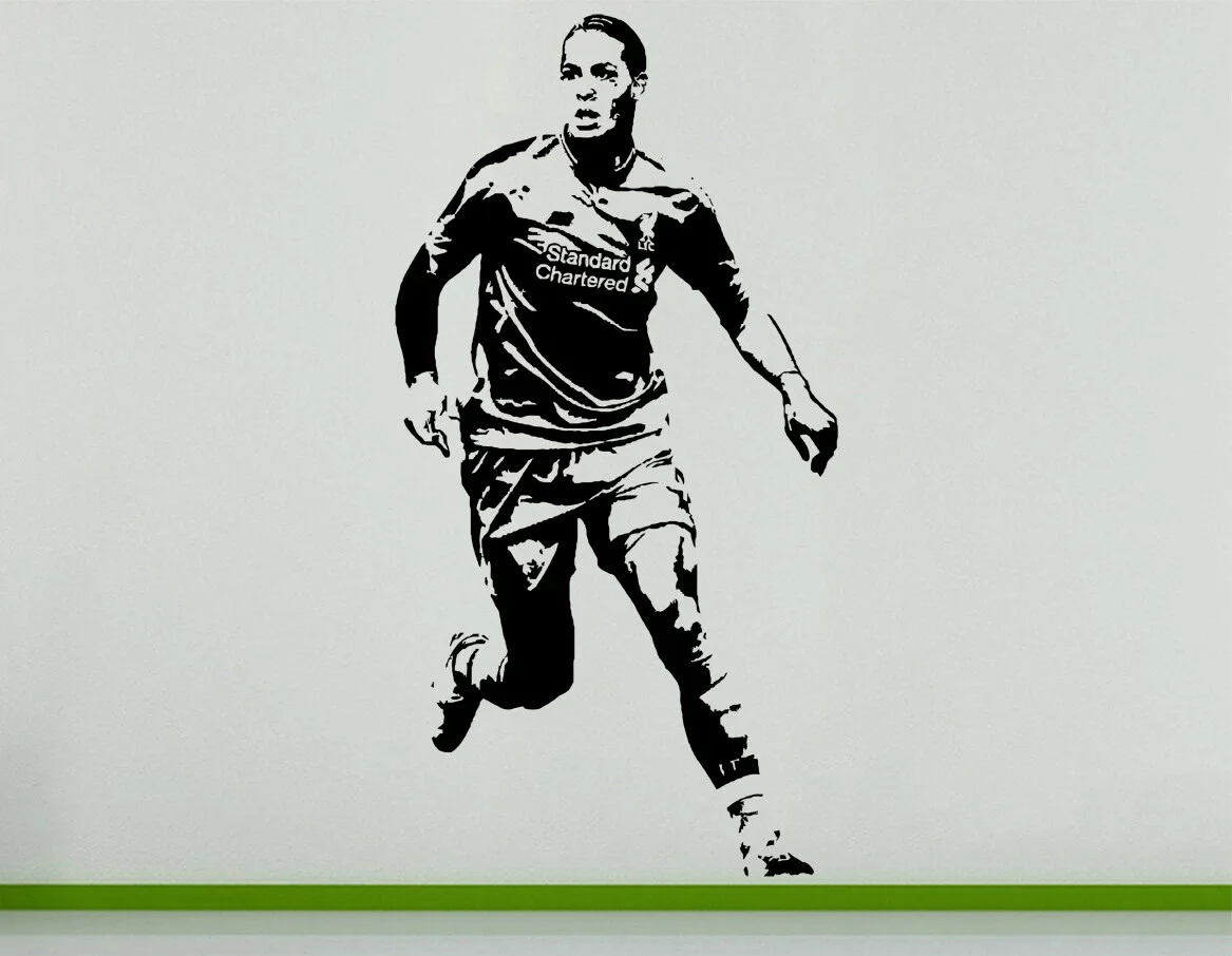 Virgil Van Dijk Dutch Netherlands Football soccer Bedroom Living Room Decal Wall Art Sticker Decor removable self-adhesive
Virgil Van Dijk Dutch Netherlands Football soccer Bedroom Living Room Decal Wall Art Sticker Decor removable self-adhesive
