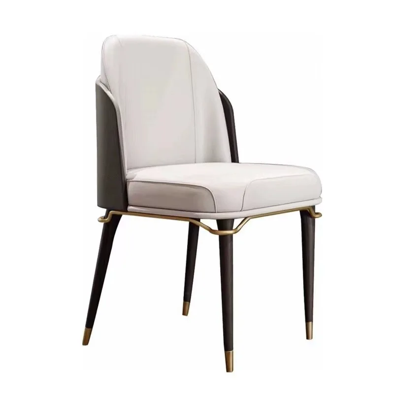 Italian light luxury solid wood dining double-layer back , negotiation chair
Italian light luxury solid wood dining double-layer back , negotiation chair