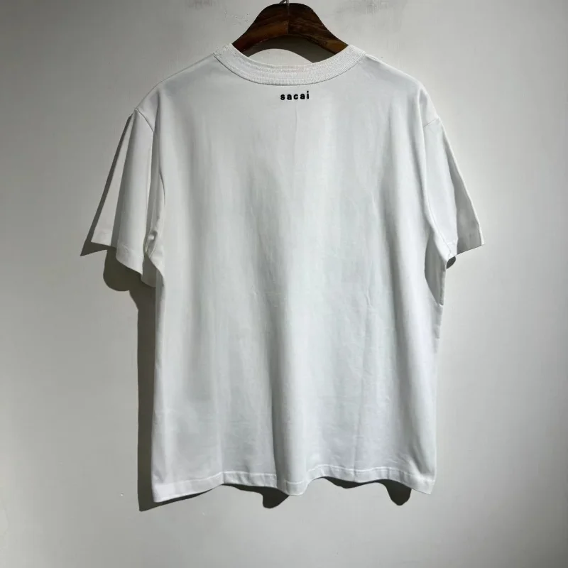 High Street 1:1 Best Sc Letter Logo Print Oversized T-shirt Casual Versatile Tees Streetwear T-shirts Crop Top Woman Clothes
High Street 1:1 Best Sc Letter Logo Print Oversized T-shirt Casual Versatile Tees Streetwear T-shirts Crop Top Woman Clothes