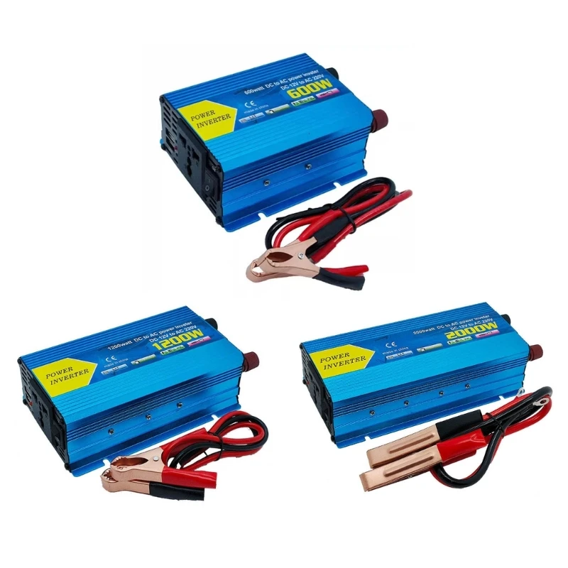 U55B Portable Inverters 12V to 110V 220V Modified Sines Easy Setups for Mobile Applications in Business Trip and Field Work
U55B Portable Inverters 12V to 110V 220V Modified Sines Easy Setups for Mobile Applications in Business Trip and Field Work