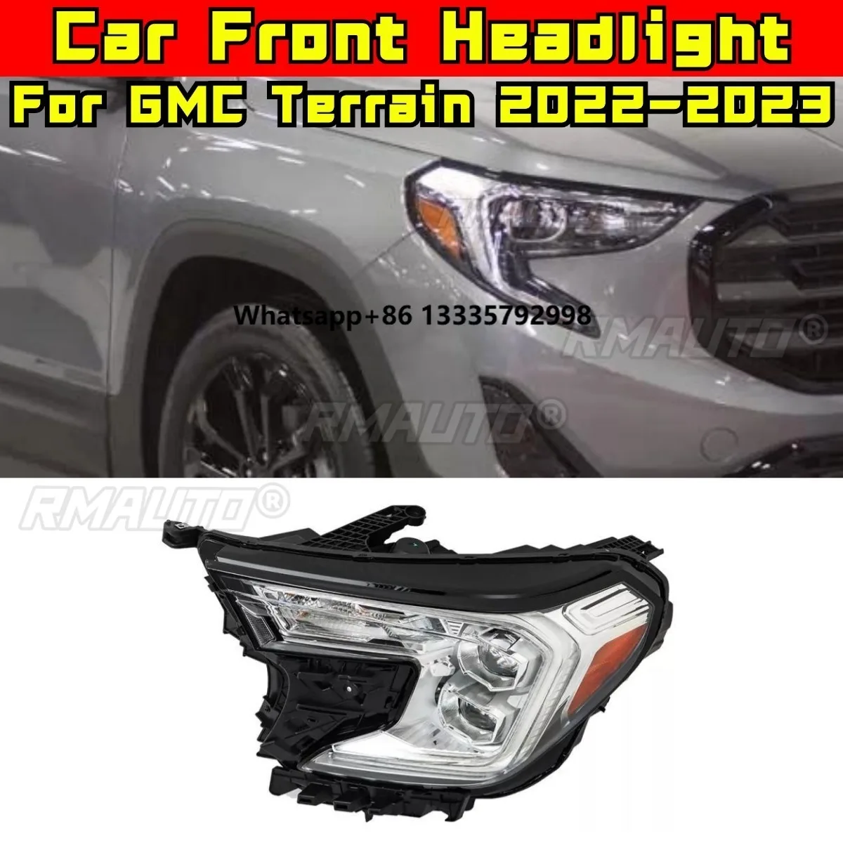 For GMC Terrain 2022-2023 LED Fog lamp Daytime Running Light Waterproof Fog Lamp Car Headlight Assembly Modification Part
For GMC Terrain 2022-2023 LED Fog lamp Daytime Running Light Waterproof Fog Lamp Car Headlight Assembly Modification Part