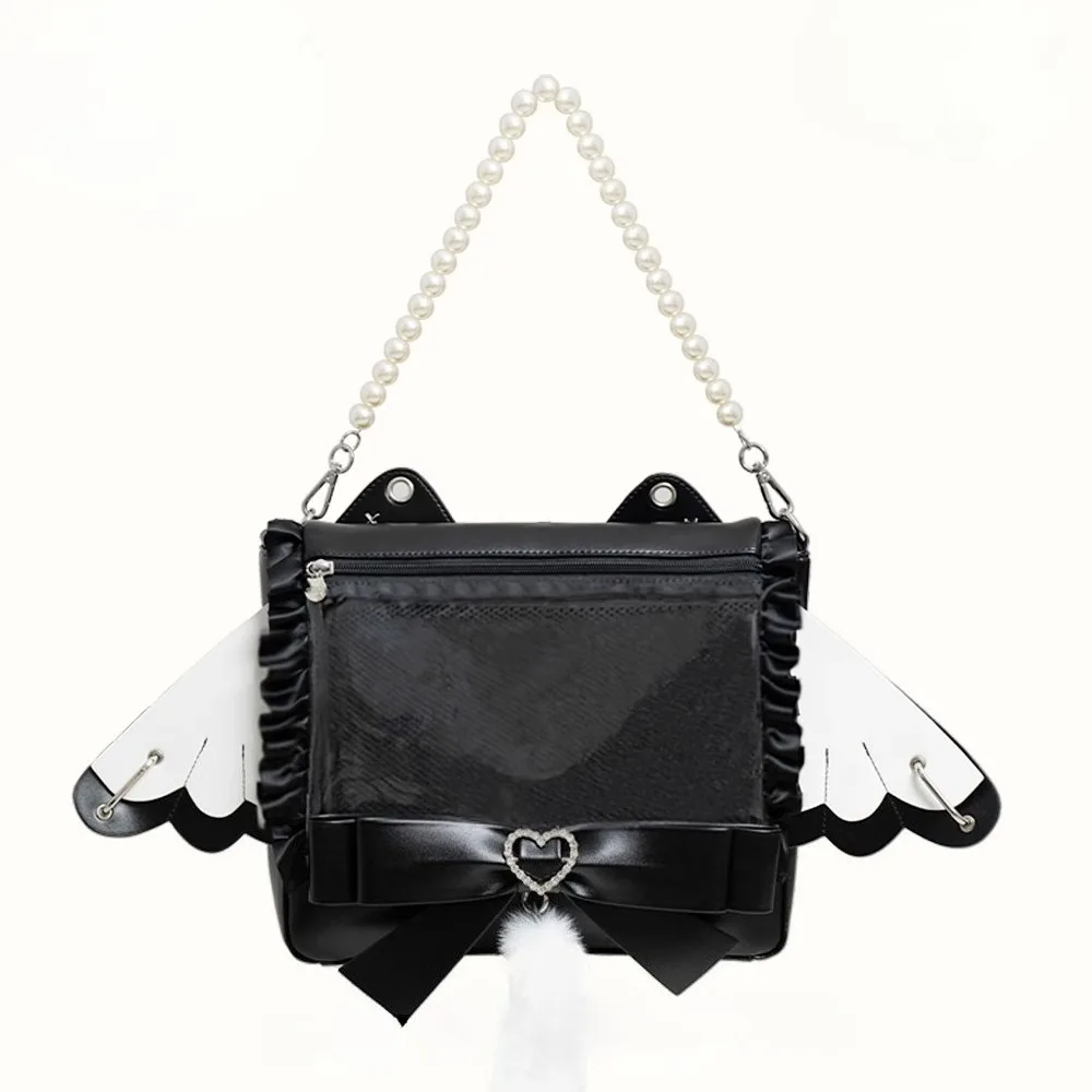 Bow Ita Mochila Sweet Cool Girls Рюкзак Лолита Сумка Многофункциональная Mochilas Mujer Квадратные сумки большой вместимости для женщин
Bow Ita Mochila Sweet Cool Girls Рюкзак Лолита Сумка Многофункциональная Mochilas Mujer Квадратные сумки большой вместимости для женщин
