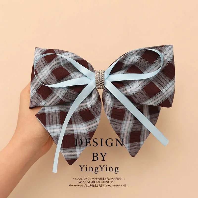 Элегантная женская заколка-краб с синим бантом, большая, для длинных волос, премиум-класса
Элегантная женская заколка-краб с синим бантом, большая, для длинных волос, премиум-класса