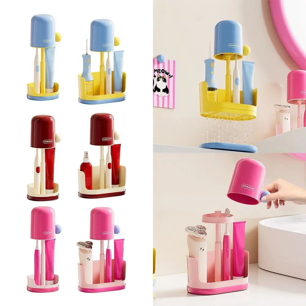 with Drain Toothbrush Holder Cartoon Durable Toothpaste Storage Rack Punch Free Dopamine Electric Toothbrush Stand Rack
with Drain Toothbrush Holder Cartoon Durable Toothpaste Storage Rack Punch Free Dopamine Electric Toothbrush Stand Rack