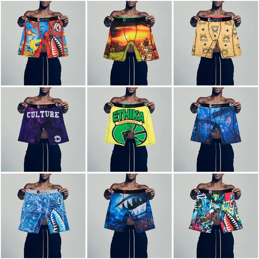 ETHIKA 1Pcs Men Underwear Boxers Breathable Mesh Mens Panties Plus Size S-3XL Swimming Summer Man Underpants Men's Boxers Shorts
ETHIKA 1Pcs Men Underwear Boxers Breathable Mesh Mens Panties Plus Size S-3XL Swimming Summer Man Underpants Men's Boxers Shorts