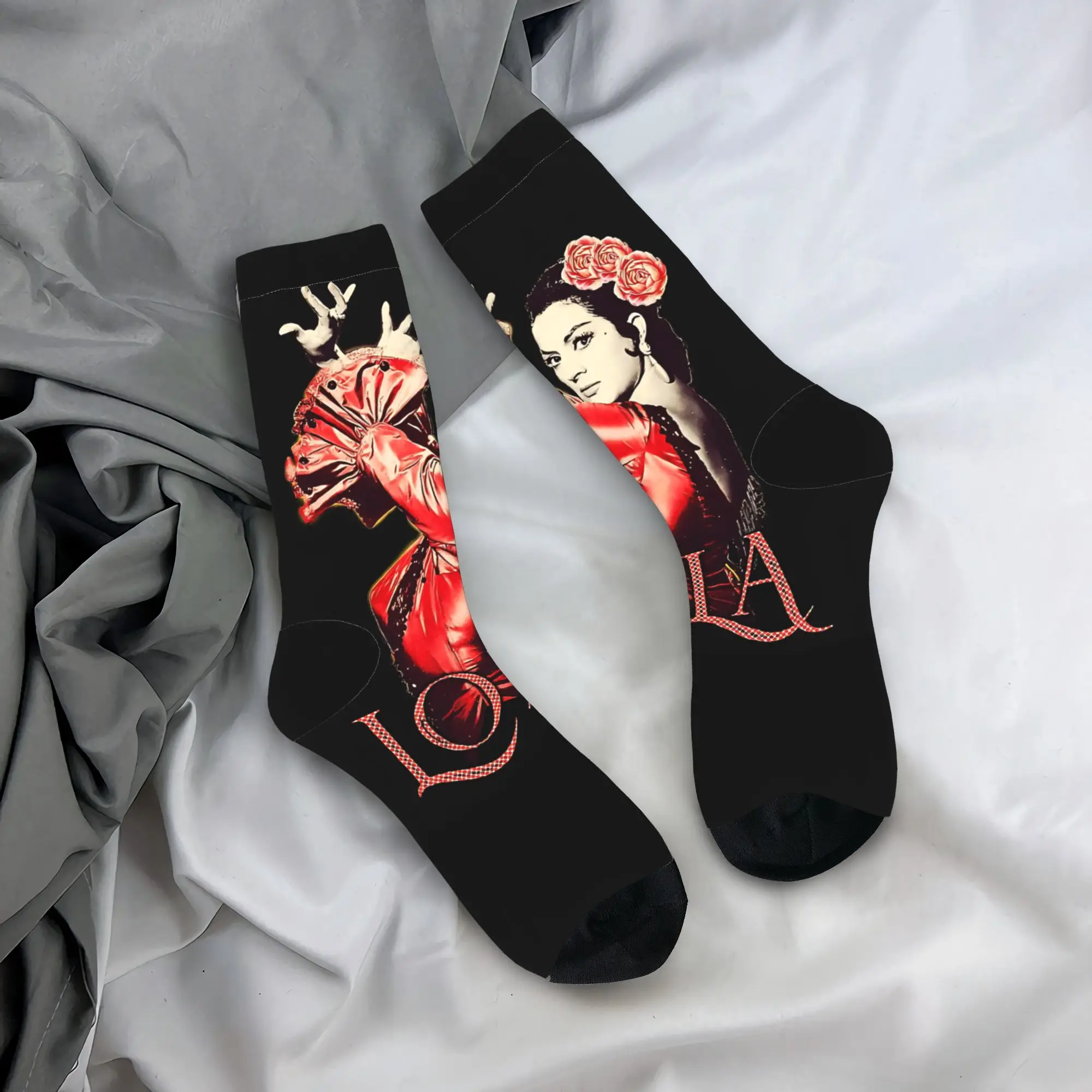 Adults Men Socks Lola Flores Red Dress Stockings Autumn Kawaii Comfortable Socks Design Climbing Anti Slip Socks
Adults Men Socks Lola Flores Red Dress Stockings Autumn Kawaii Comfortable Socks Design Climbing Anti Slip Socks