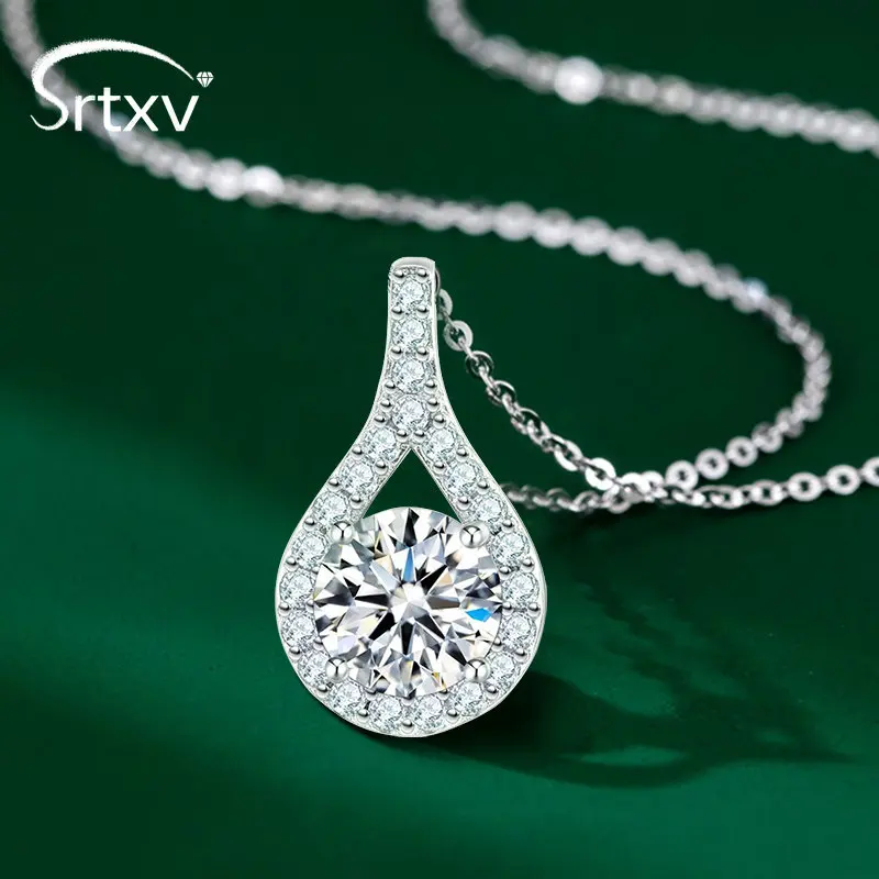 100% Real Moissanite Necklace S925 Silver 5ct Brilliant Diamond Water Drop Pendant Necklace For Women Girls Wedding Gift Jewelry
100% Real Moissanite Necklace S925 Silver 5ct Brilliant Diamond Water Drop Pendant Necklace For Women Girls Wedding Gift Jewelry