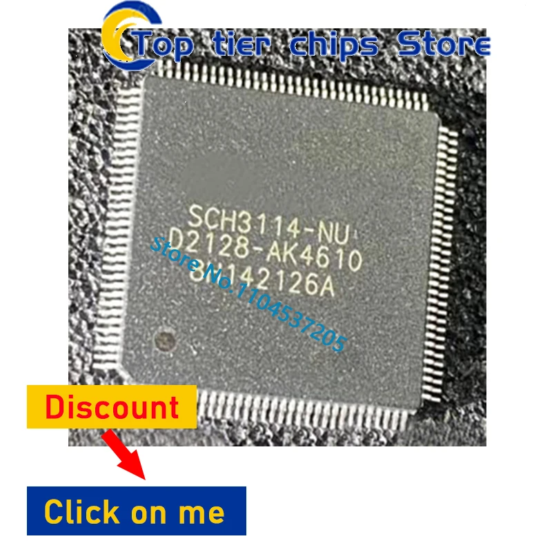 2PCS/LOT NEW SCH3114-NU SCH3114i-NU SCH3114I-NU TQFP-128
2PCS/LOT NEW SCH3114-NU SCH3114i-NU SCH3114I-NU TQFP-128