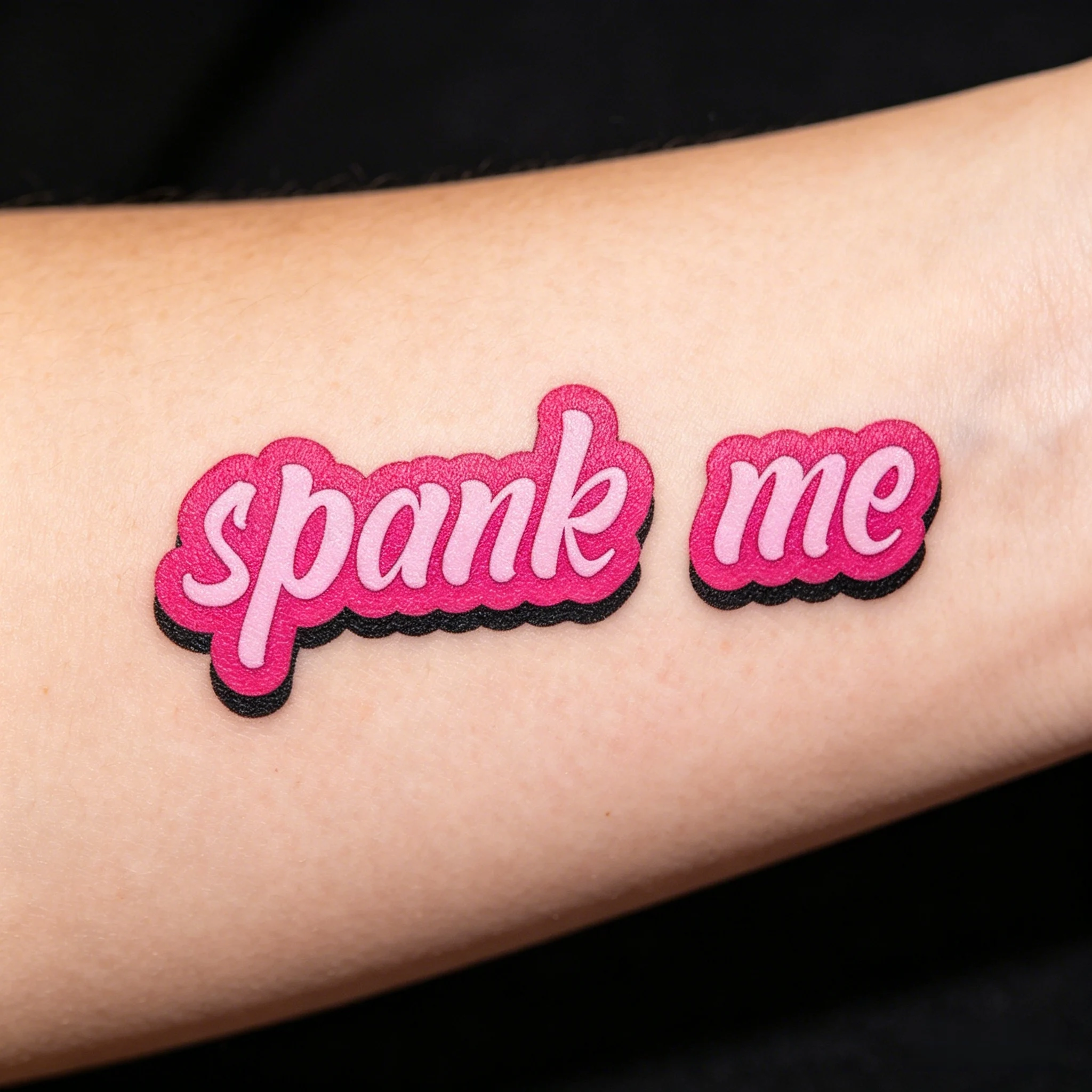 Spank Me Adult Temporary Tattoo for Lovers Fake Body Art Man Woman Arm Full Sleeve Half Sleeve Back Neck Wrist Full Body Design
Spank Me Adult Temporary Tattoo for Lovers Fake Body Art Man Woman Arm Full Sleeve Half Sleeve Back Neck Wrist Full Body Design