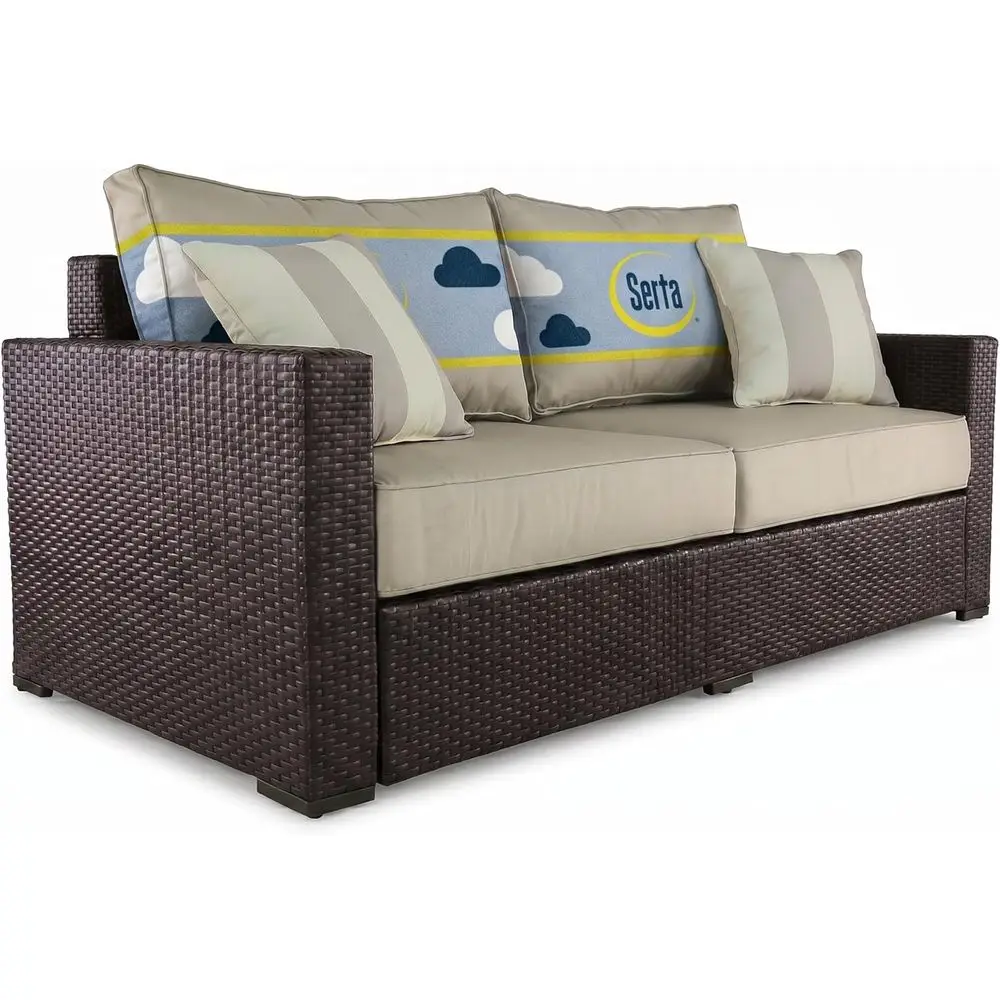 Laguna Resin Outdoor Patio urniture Collection, Soa, Brown Wicker
Laguna Resin Outdoor Patio urniture Collection, Soa, Brown Wicker