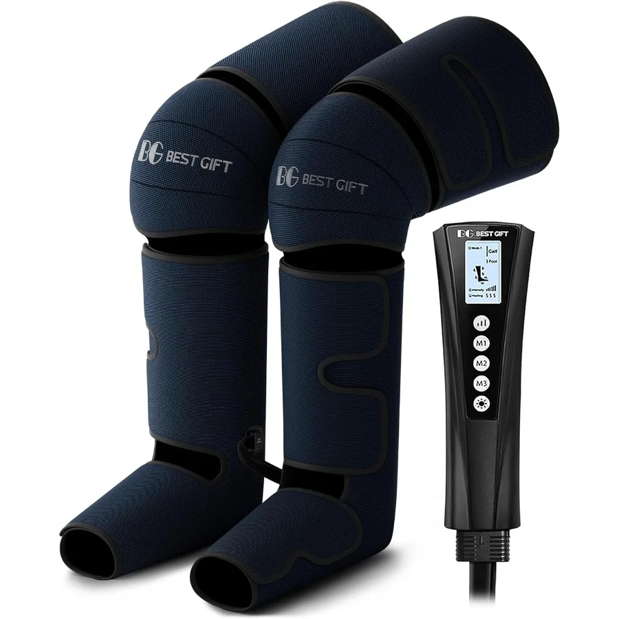 Christmas and Mother's Day Gifts for Dad and Mom: Air Compression Massager with Heat Therapy for Feet Legs Calves Thighs and Kn
Christmas and Mother's Day Gifts for Dad and Mom: Air Compression Massager with Heat Therapy for Feet Legs Calves Thighs and Kn