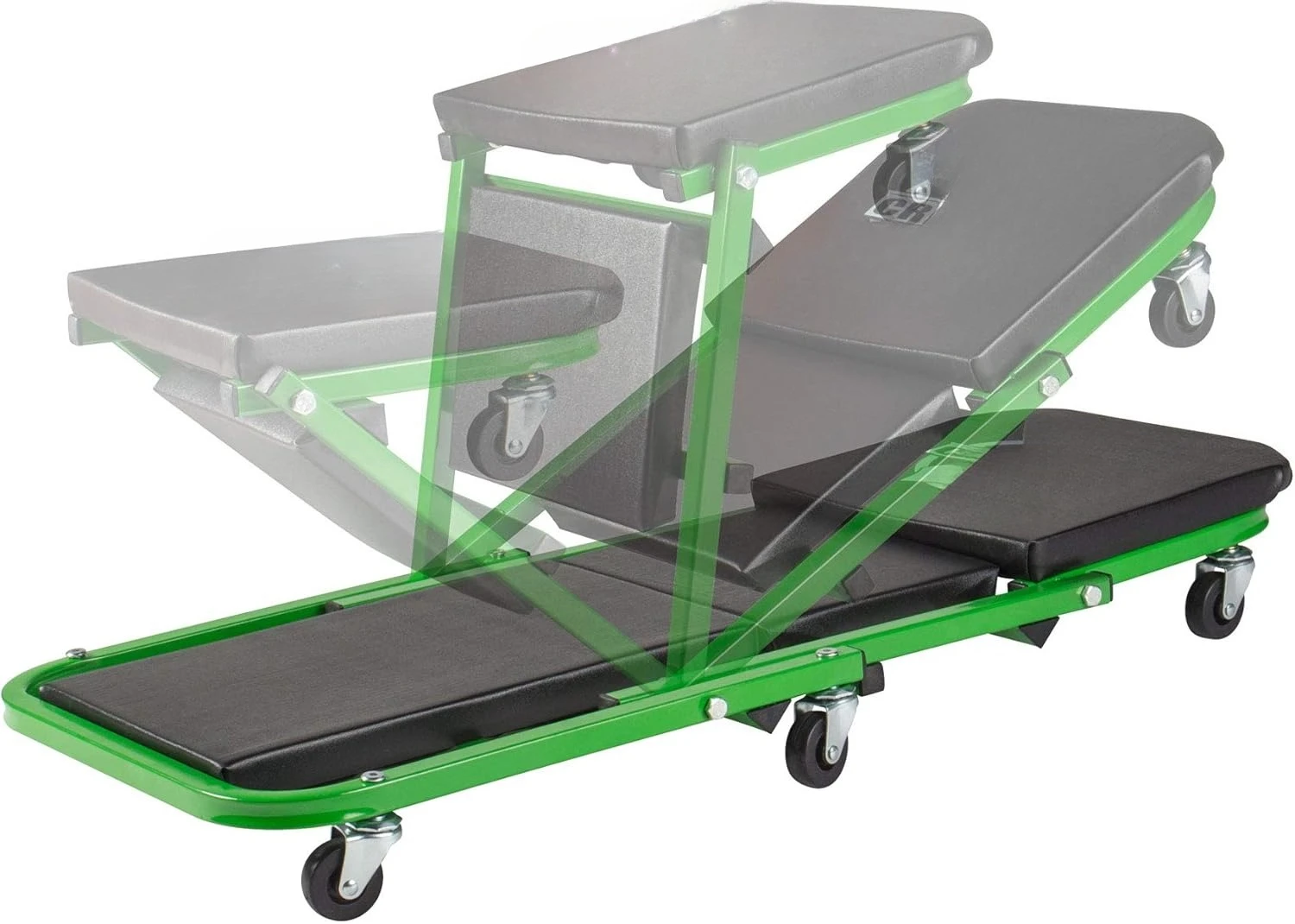 C-2036DG Black/Green 300 Lbs Mechanic Creeper
C-2036DG Black/Green 300 Lbs Mechanic Creeper