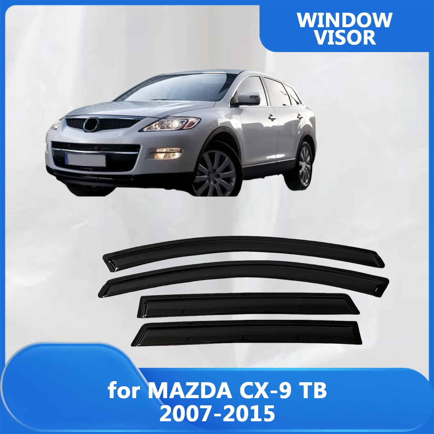 Оконный козырек для MAZDA CX-9 TB 2007 2008 2009 2010 2011 2012 2013 2014 2015 Ветровые дефлекторы Дождевики Дверной козырек Вентиляционное отверстие
Оконный козырек для MAZDA CX-9 TB 2007 2008 2009 2010 2011 2012 2013 2014 2015 Ветровые дефлекторы Дождевики Дверной козырек Вентиляционное отверстие