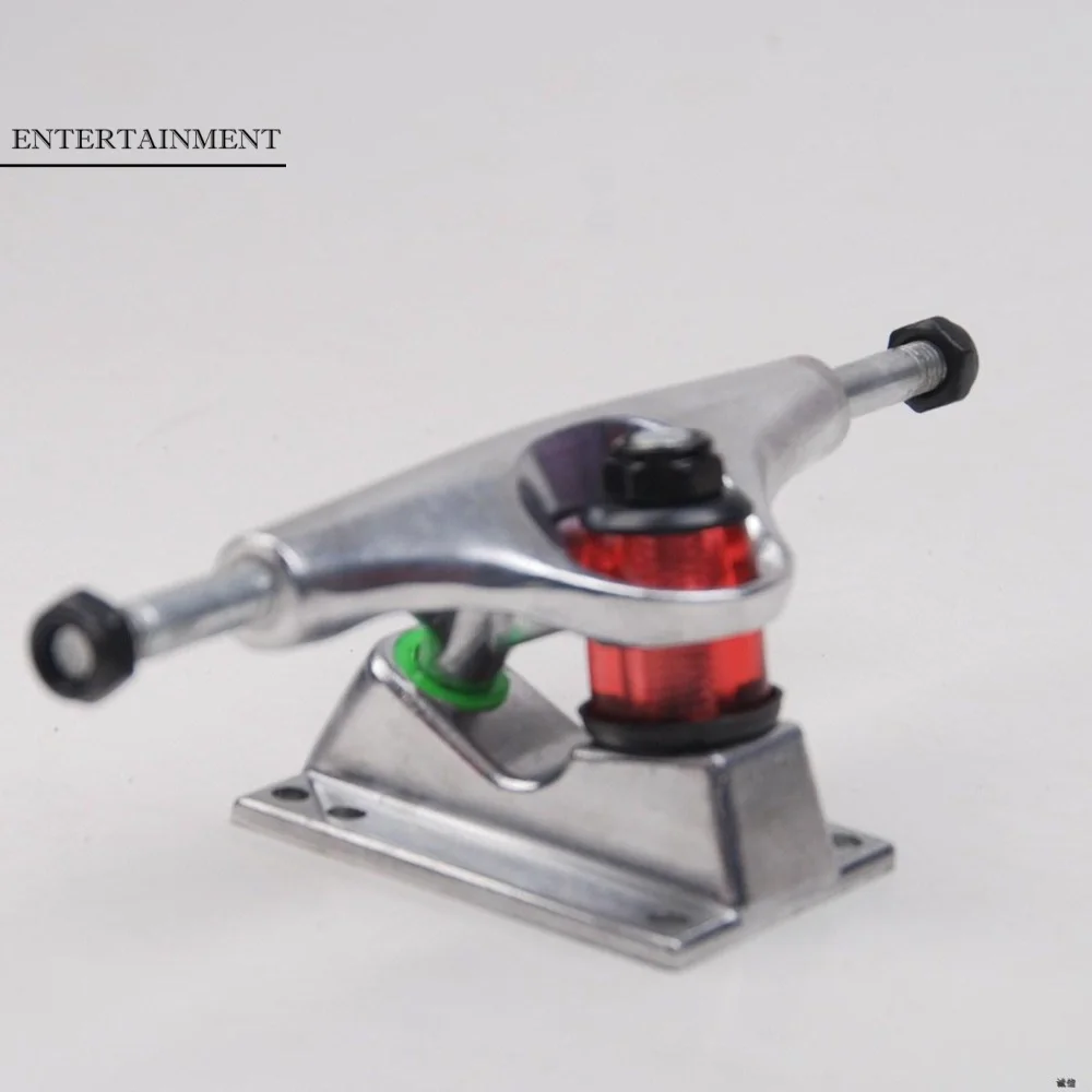 Aluminum Alloy 5inch Skateboard Trucks Double Rocker Impacts Resistance Skateboard Steering Bracket Four-wheel Silver Black
Aluminum Alloy 5inch Skateboard Trucks Double Rocker Impacts Resistance Skateboard Steering Bracket Four-wheel Silver Black