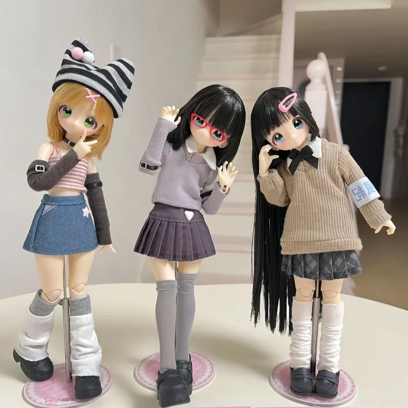 Genuine Don'T Touch My Bangs Bjd Series Blind Box Posable Figurine Mystery Box Rooted Hair Special Six Trendy Play Doll Toy
Genuine Don'T Touch My Bangs Bjd Series Blind Box Posable Figurine Mystery Box Rooted Hair Special Six Trendy Play Doll Toy