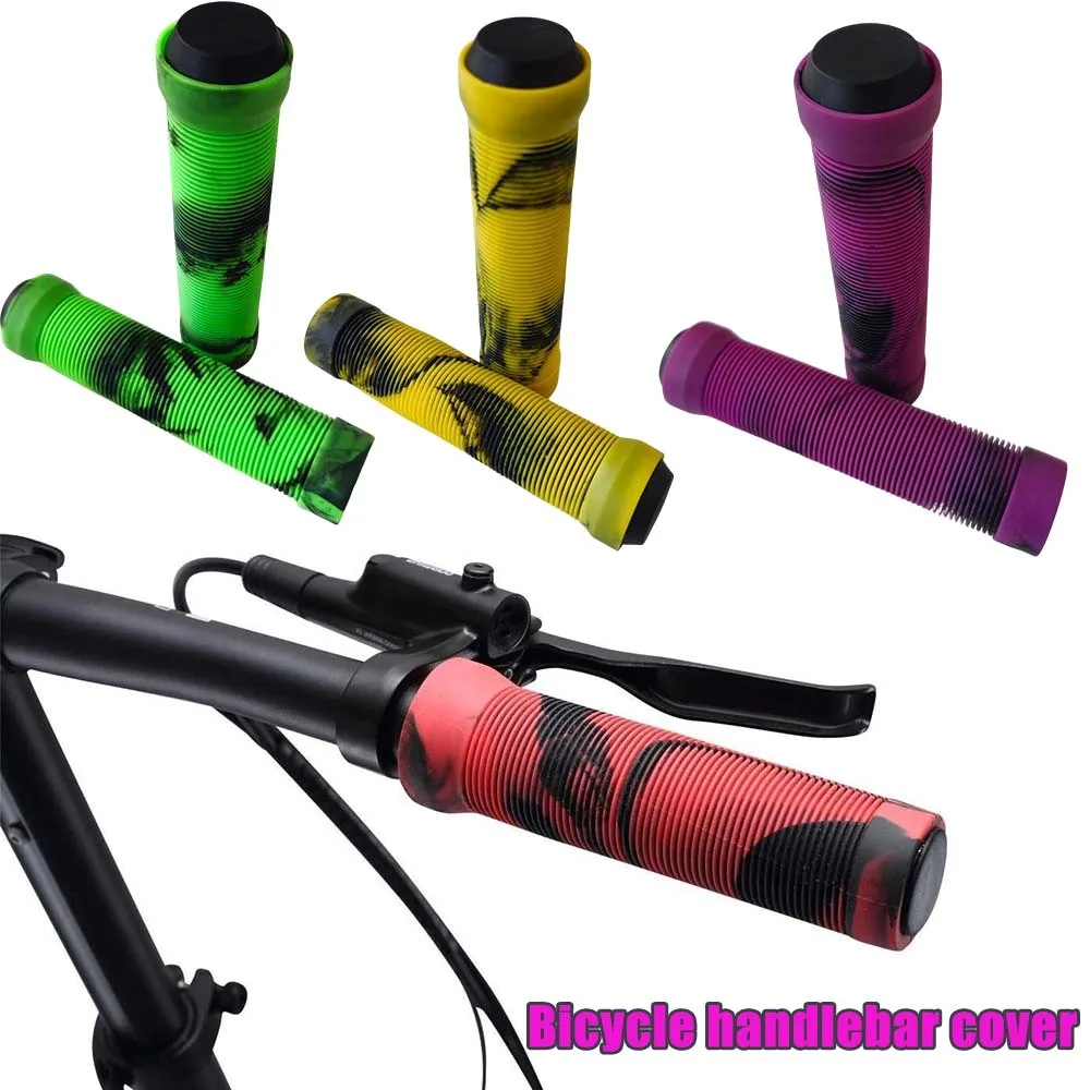 Mountain Bike Anti Slip Shock Absorbing Elastomer Handlebar Grips Thick Comfortable Soft Grip Dirt Jump Bike Handlebar Sleeve
Mountain Bike Anti Slip Shock Absorbing Elastomer Handlebar Grips Thick Comfortable Soft Grip Dirt Jump Bike Handlebar Sleeve