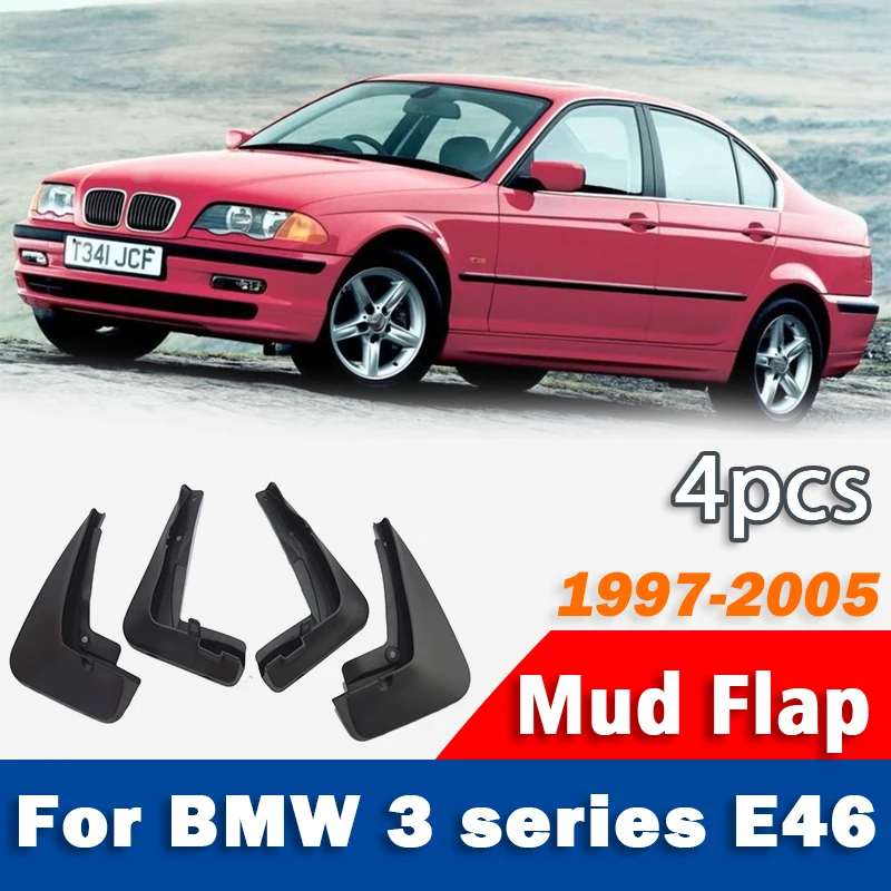 FOR BMW 3 series E46 1997 1998 1999 2000 2001 2002 2003 2004 Mudflaps Fender Mud Flap Guards Splash Mudguard Car Accessories
FOR BMW 3 series E46 1997 1998 1999 2000 2001 2002 2003 2004 Mudflaps Fender Mud Flap Guards Splash Mudguard Car Accessories