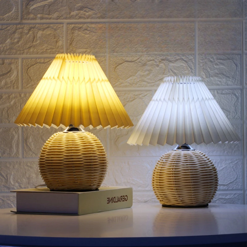Creative LED Pleated Umbrella Shaped Desk Lamp Bedroom Headboard High-end Atmosphere Decoration Small Night Light
Creative LED Pleated Umbrella Shaped Desk Lamp Bedroom Headboard High-end Atmosphere Decoration Small Night Light