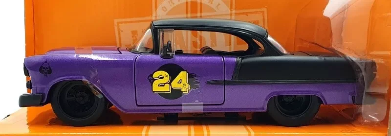 Jada 1:24 1955 Chevrolet bel air Sport Sedan High Simulation Diecast Metal Alloy Model Car CHEVY Toys for Kids Gift Collection
Jada 1:24 1955 Chevrolet bel air Sport Sedan High Simulation Diecast Metal Alloy Model Car CHEVY Toys for Kids Gift Collection