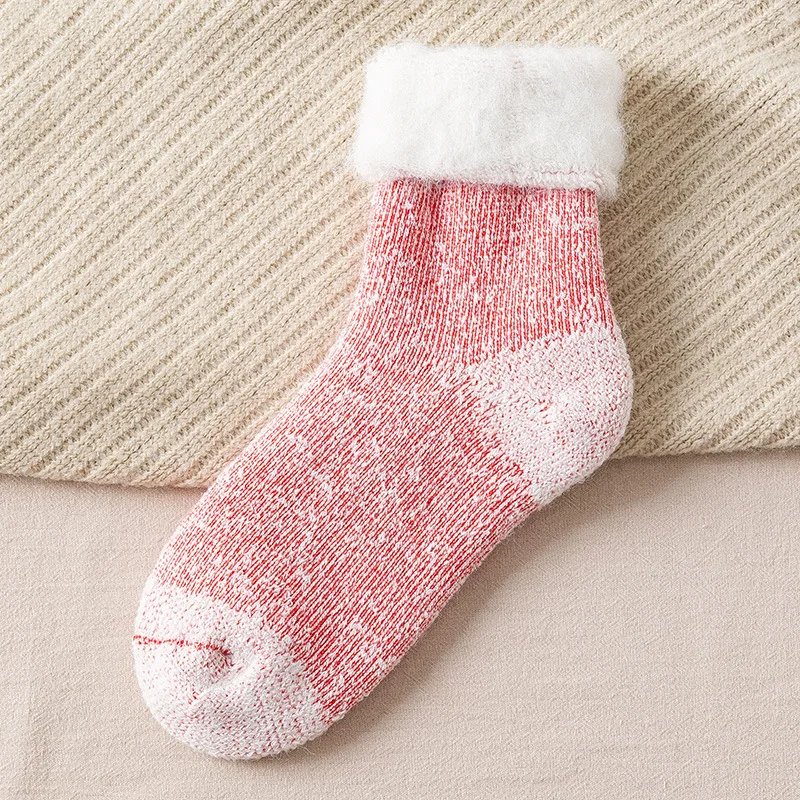 Women's wool socks,winter long socks,thickened and fleece-lined,for warmth in sub-zero temperatures in snowy areas
Women's wool socks,winter long socks,thickened and fleece-lined,for warmth in sub-zero temperatures in snowy areas